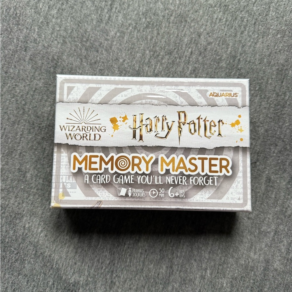Harry Potter Memory Master Card Game *BRAND NEW*